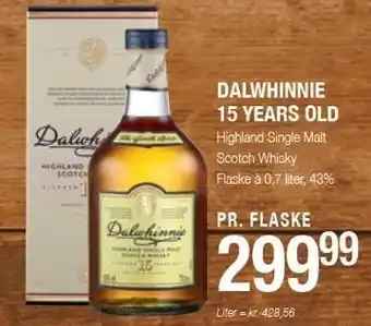 Poetzsch Padborg Dalwhinnie 15 years old tilbud