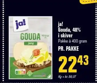 Poetzsch Padborg Ja! gouda, 48% i skiver tilbud