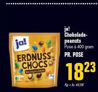 Poetzsch Padborg Ja! chokoladepeanuts tilbud