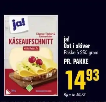 Poetzsch Padborg Ja! ost i skiver tilbud
