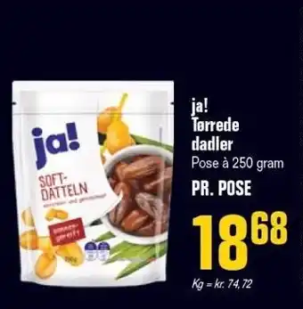 Poetzsch Padborg Ja! tørrede dadler tilbud