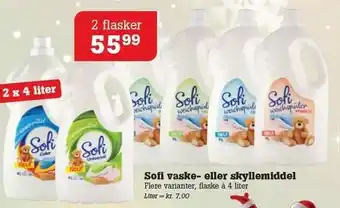 Poetzsch Padborg Sofi vaske- eller skyllemiddel tilbud