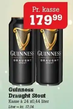 Poetzsch Padborg Guinness draught stout tilbud