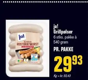 Poetzsch Padborg Ja! grillpølser tilbud