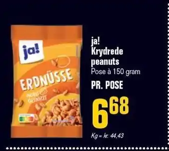 Poetzsch Padborg Ja! krydrede peanuts tilbud