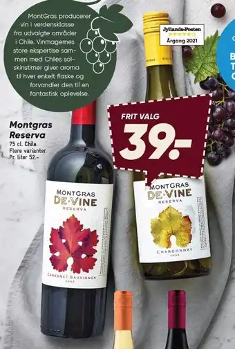 Bilka Montgras reserva tilbud