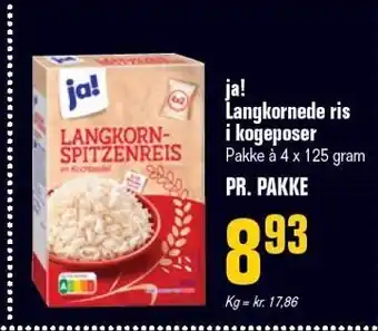 Poetzsch Padborg Ja! langkornede ris i kogeposer tilbud