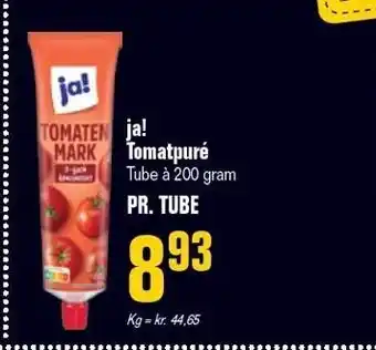Poetzsch Padborg Ja! tomatpuré tilbud