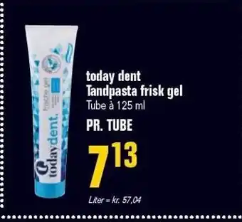 Poetzsch Padborg Today dent tandpasta frisk gel tilbud