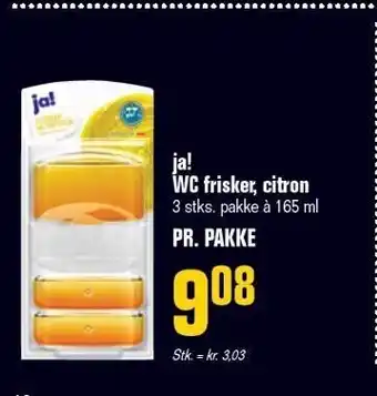 Poetzsch Padborg Ja! wc frisker, citron tilbud