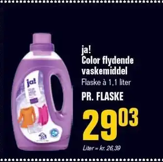 Poetzsch Padborg Ja! color flydende vaskemiddel tilbud