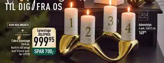 Cobra lysestage eller adventslys