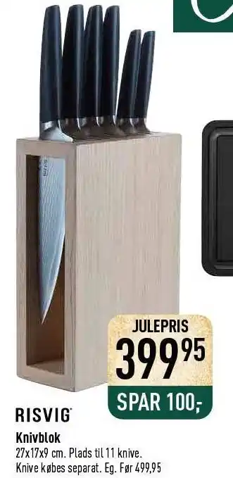 Imerco Knivblok tilbud