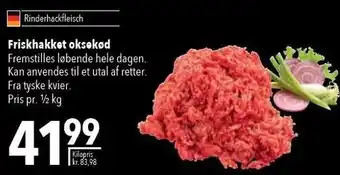 Citti Friskhakket oksekødø tilbud
