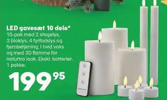SuperBrugsen Led gavesæt 10 dele tilbud