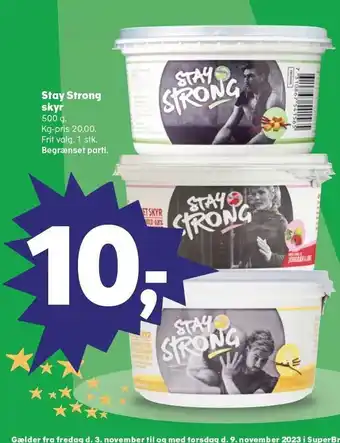 Stay strong skyr