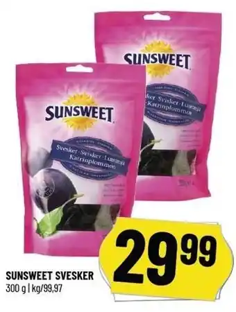 Sunsweet svesker