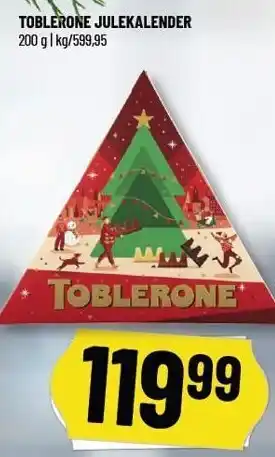 Toblerone julekalender