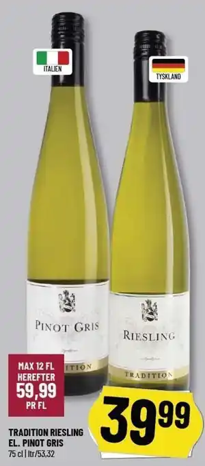 Løvbjerg Tradition riesling el. pinot gris tilbud