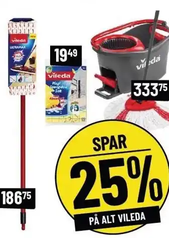 Løvbjerg Spar 25% på alt vileda tilbud