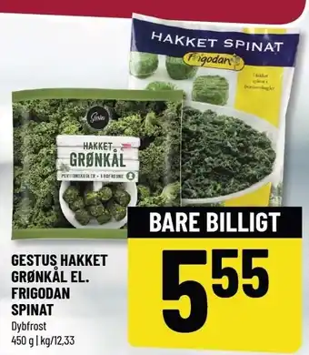 Løvbjerg Gestus hakket grønkål el. frigodan spinat tilbud