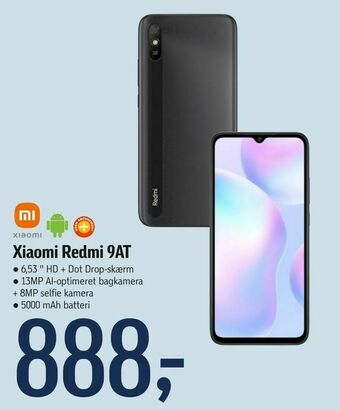 Føtex Xiaomi Redmi 9AT tilbud