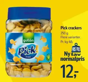 Føtex Pick crackers tilbud
