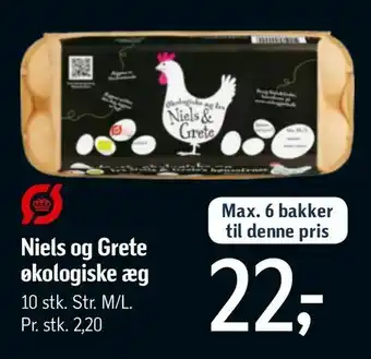 Føtex Niels og Grete økologiske æg tilbud
