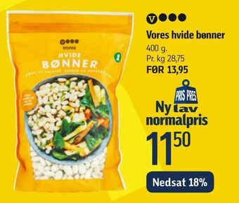 Føtex Vores hvide bønner tilbud