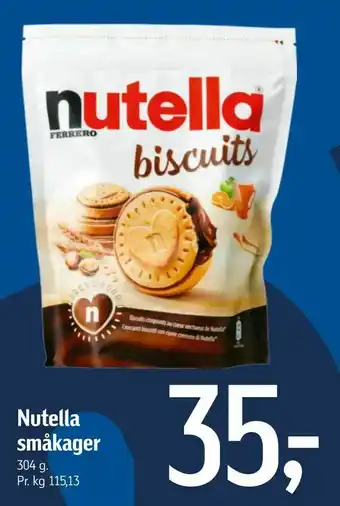 Føtex Nutella småkager tilbud