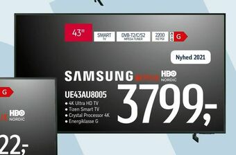 Føtex SAMSUNG Ue43au8005 tilbud