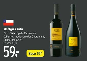 Føtex Montgras Antu tilbud