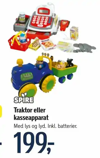 Føtex Traktor eller kasseapparat tilbud