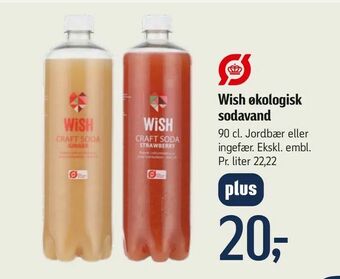 Føtex Wish økologisk sodavand tilbud