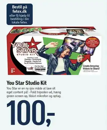 Føtex You Star Studio Kit tilbud