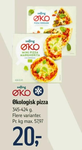 Føtex Økologisk pizza tilbud