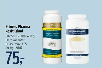 Føtex Fitness Pharma kosttilskud tilbud