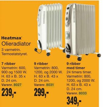 Harald Nyborg Olieradiator tilbud