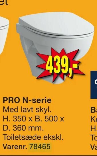 Harald Nyborg Væghængt toilet tilbud