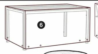 Harald Nyborg Luksus overtræk til havemøbler og parasoller i kraftig sort nylon tilbud