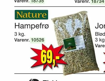 Harald Nyborg Hampefrø tilbud