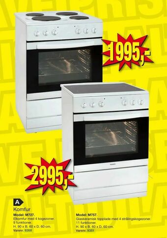 Harald Nyborg Komfur tilbud