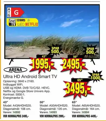 Harald Nyborg Ultra HD Android Smart TV tilbud