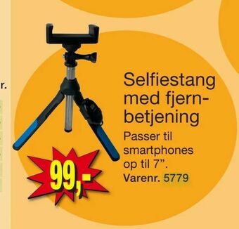 Harald Nyborg Selfiestang med fjernbetjening tilbud