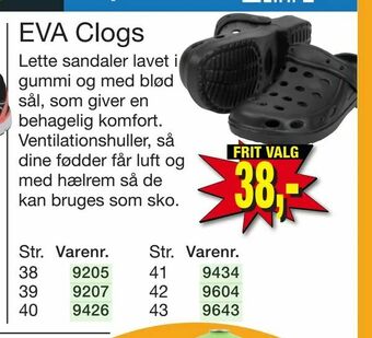 Harald Nyborg EVA Clogs tilbud