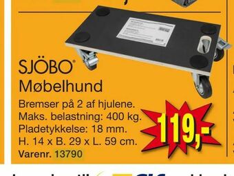 Harald Nyborg Møbelhund tilbud