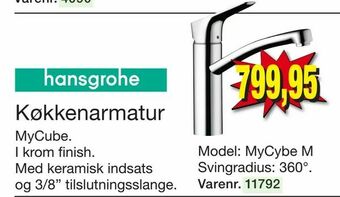 Harald Nyborg Køkkenarmatur tilbud