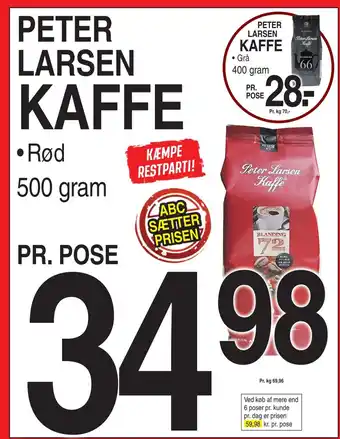 ABC Lavpris Kaffe tilbud