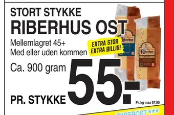 ABC Lavpris Riberhus ost tilbud