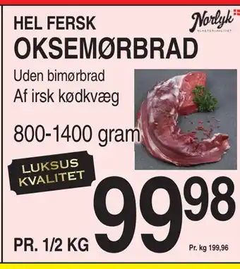 ABC Lavpris Oksemørbrad tilbud